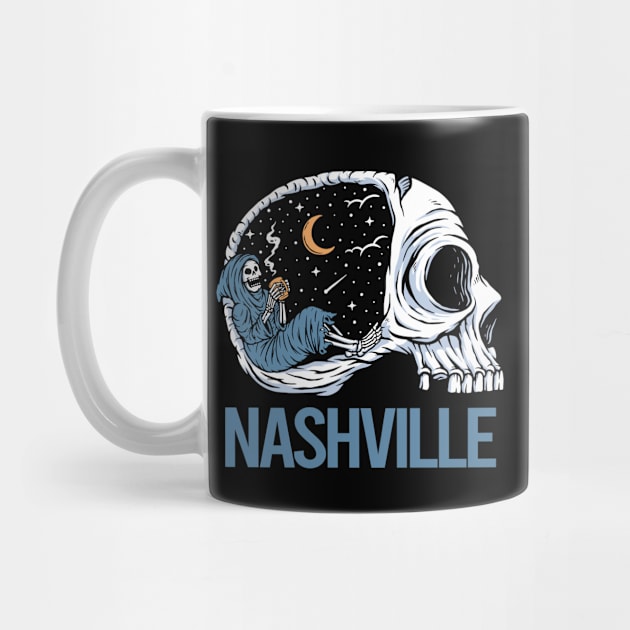 Chilling Skeleton Nashville by flaskoverhand